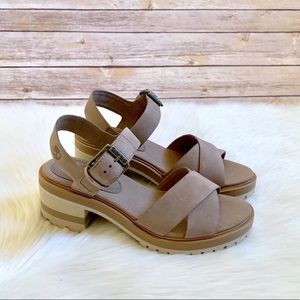 Timberland Violet Marsh X Band Taupe Sandals